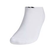 Athletic Cushioned No-Show Socks 6 Pairs "White"
